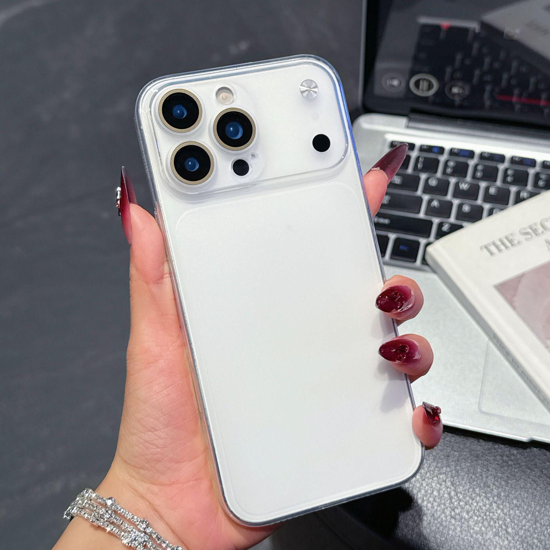 Ultra-Thin Apple 16 Frosted Soft Protective Case with Built-In Lens for iPhone 17 Pro Max iPhone 17 Pro Max
Ultra-Thin Apple 16 Frosted Soft Protective Case with Built-In Lens for iPhone 17 Pro Max iPhone 17 Pro Max