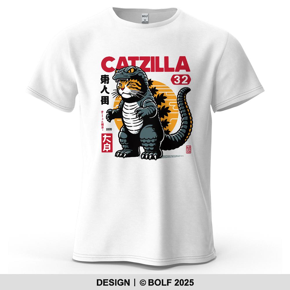 Catzilla Creative Printed Mens TShirt 100 Cotton Oversized Playful Graphic Tees for Women Tops Tees Streetwear S
Catzilla Creative Printed Mens TShirt 100 Cotton Oversized Playful Graphic Tees for Women Tops Tees Streetwear S