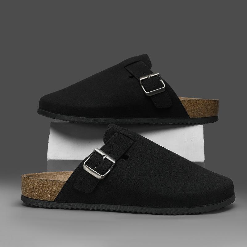 Comfortable And Non-Slip Men S And Women S Bag Head Slippers Couple Cork Tow Large Size Roman Shoes Half Tow Lazy Shoes Tide Slippers Batch 36-37 чорний
Comfortable And Non-Slip Men S And Women S Bag Head Slippers Couple Cork Tow Large Size Roman Shoes Half Tow Lazy Shoes Tide Slippers Batch 36-37 чорний