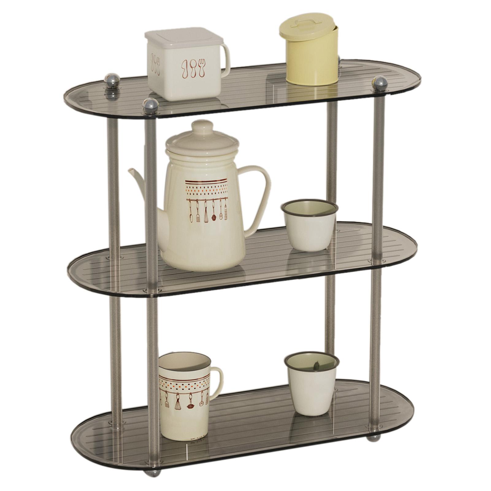 Decorative Display Table Shelf Simple 3 Layers Detachable Desktop Organization Rack for Bedroom сірий колір
Decorative Display Table Shelf Simple 3 Layers Detachable Desktop Organization Rack for Bedroom сірий колір