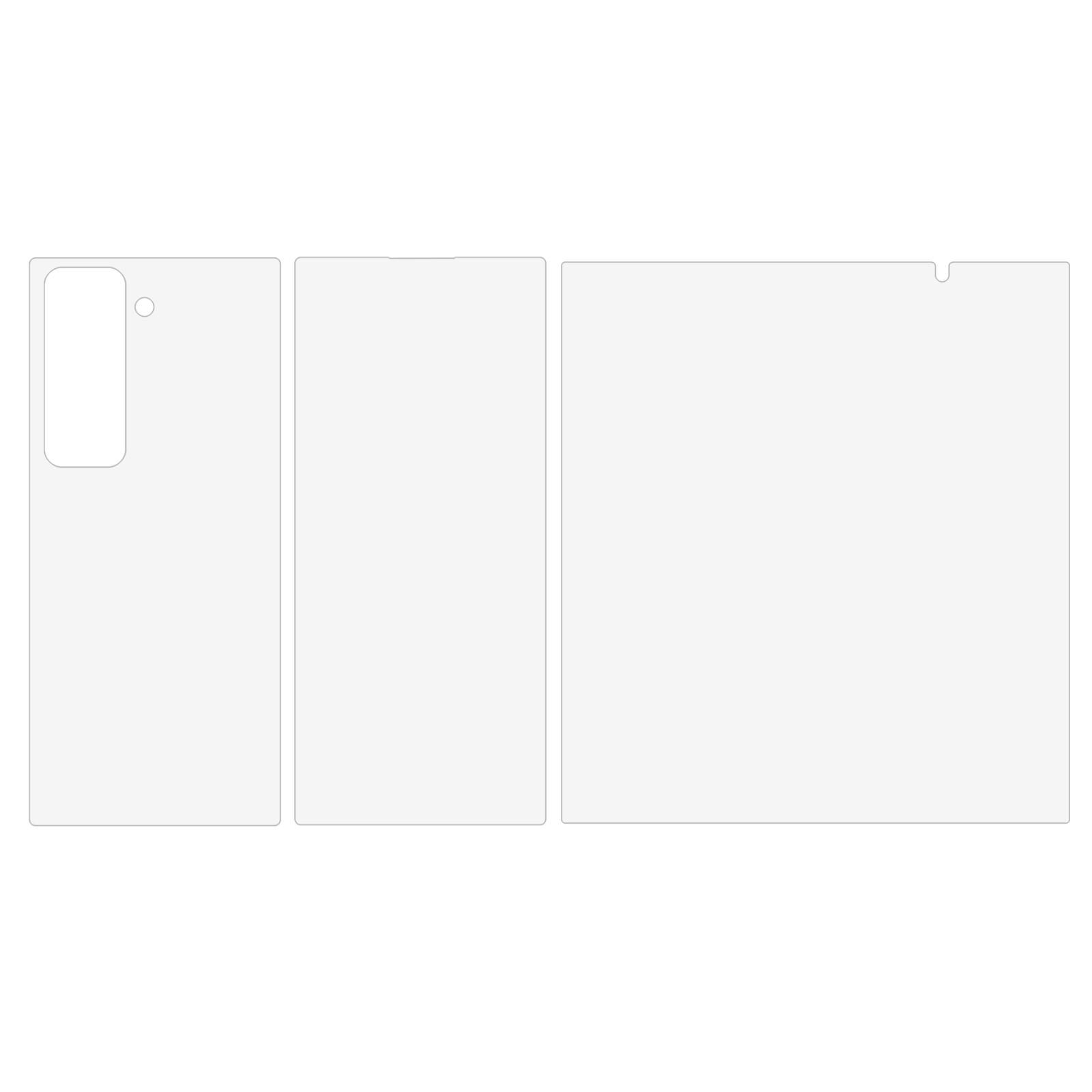 For Samsung Galaxy Z Fold 6 SE Screen Protector Set,Front + Back Full Cover TPU+PET Hydrogel Film
For Samsung Galaxy Z Fold 6 SE Screen Protector Set,Front + Back Full Cover TPU+PET Hydrogel Film
