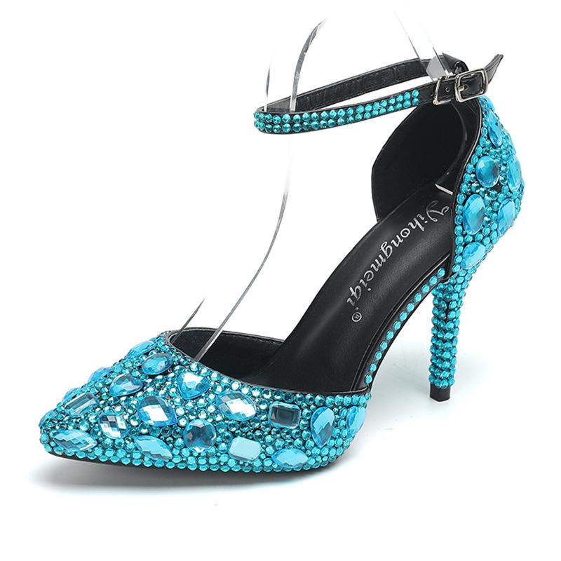 2024 9cm High Heels Women Wedding Footwear High Heeled Pointed Multi-coloured Pumps Fashion High Quality Wedding Shoes Sandalias 43 озеро синього кольору
2024 9cm High Heels Women Wedding Footwear High Heeled Pointed Multi-coloured Pumps Fashion High Quality Wedding Shoes Sandalias 43 озеро синього кольору
