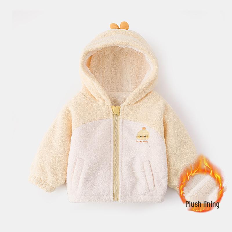 2025 Kids Hooded Fleece-Lined Jacket for Boys & Girls - Stylish & Thick for Autumn & Winter (Model 5559) 73 cm
2025 Kids Hooded Fleece-Lined Jacket for Boys & Girls - Stylish & Thick for Autumn & Winter (Model 5559) 73 cm
