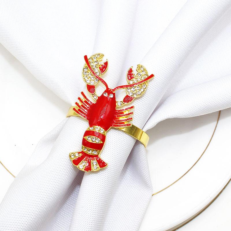 12pcs/lot Hot Sale Red Crayfish Napkin Ring Gold Mouth Cloth Western Restaurant Table Decoration Napkin Ring красный
12pcs/lot Hot Sale Red Crayfish Napkin Ring Gold Mouth Cloth Western Restaurant Table Decoration Napkin Ring красный