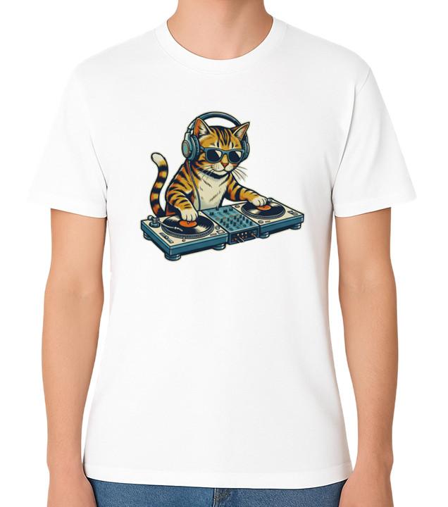 DJ Cat Mixing Music Unisex T-Shirt Funny DJ Cat Graphic Disc Jockey Tee 5XL різнокольоровий
DJ Cat Mixing Music Unisex T-Shirt Funny DJ Cat Graphic Disc Jockey Tee 5XL різнокольоровий
