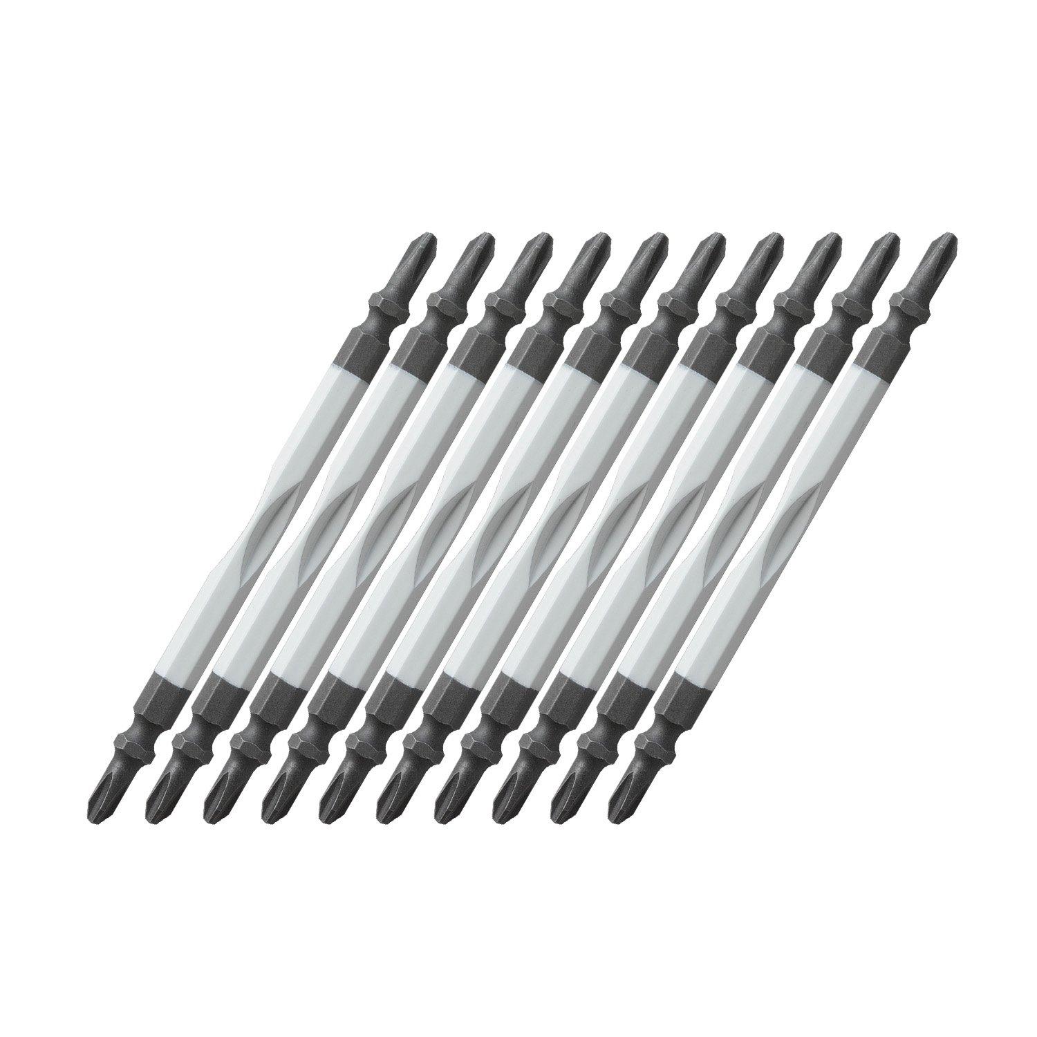 ANEX Color Torsion Bit, Double-Ended, Slim, +2x110, 10-Pack, ACT-14M
ANEX Color Torsion Bit, Double-Ended, Slim, +2x110, 10-Pack, ACT-14M