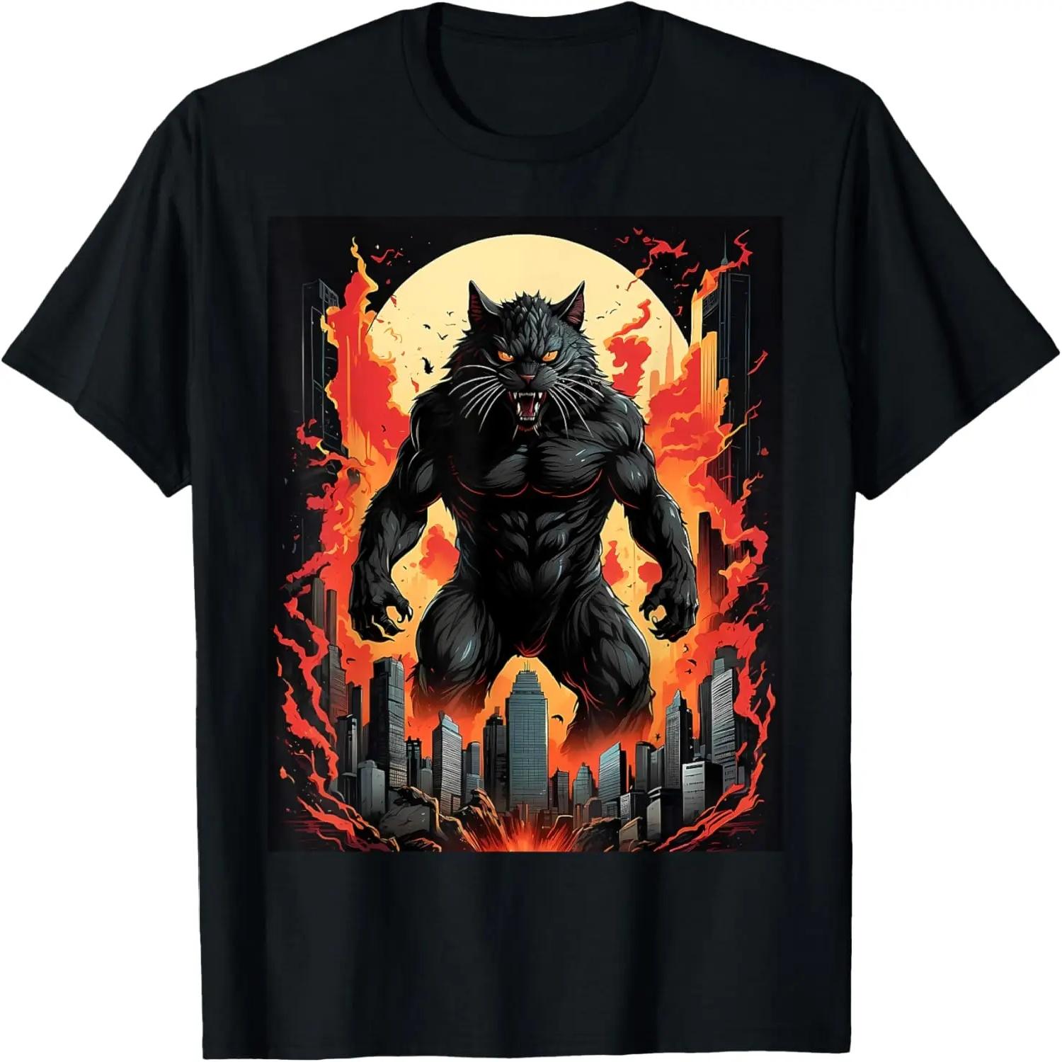 Catzilla Monster Movie Parody Cool Fire Anime Cat Graphic T-Shirt XXXXXL різнокольоровий
Catzilla Monster Movie Parody Cool Fire Anime Cat Graphic T-Shirt XXXXXL різнокольоровий