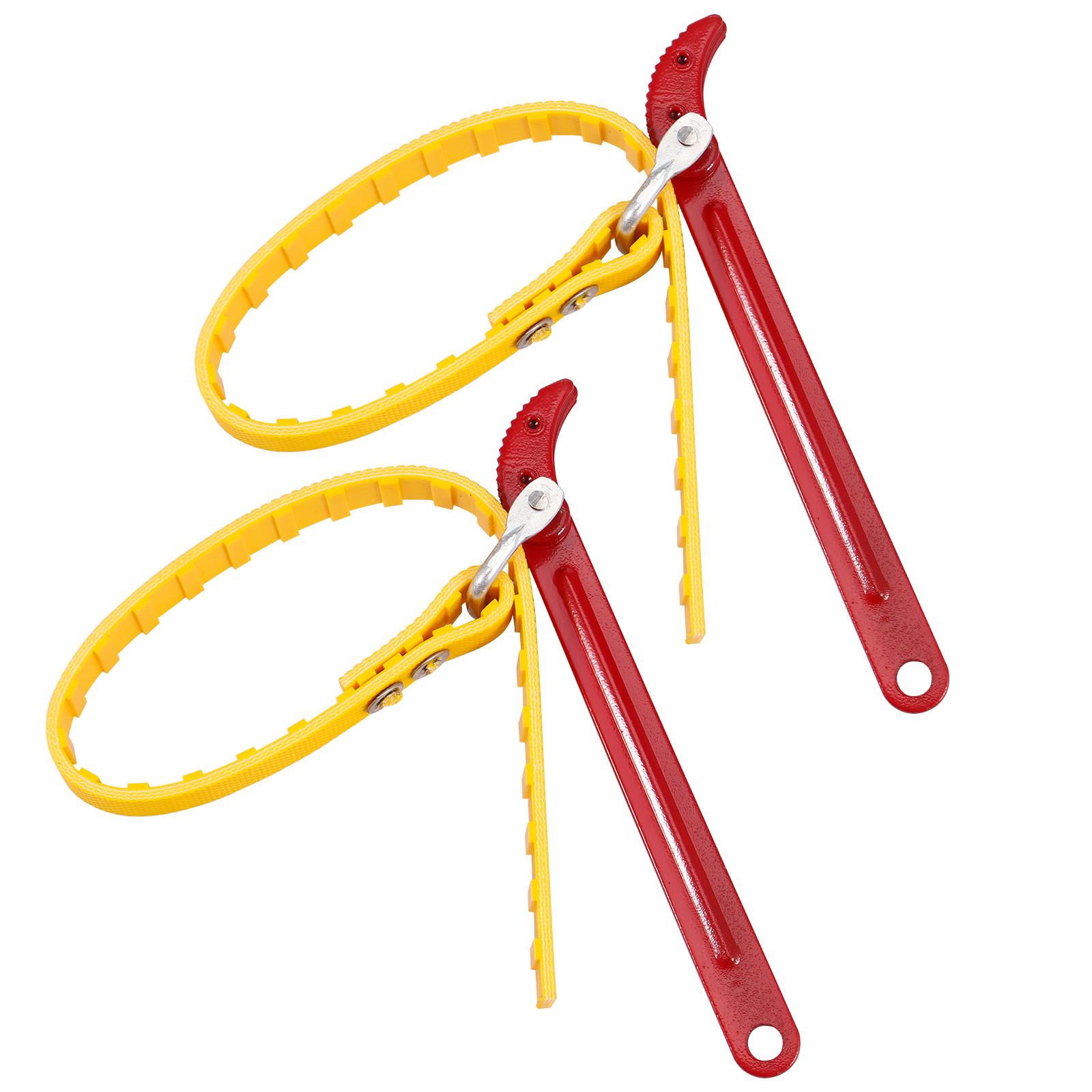 2Pcs Belt Strap Wrench 5.7inch Capacity Belt Type Oil Filter Wrench Universal Portable Strap Wrench for Car PVC Joints
2Pcs Belt Strap Wrench 5.7inch Capacity Belt Type Oil Filter Wrench Universal Portable Strap Wrench for Car PVC Joints