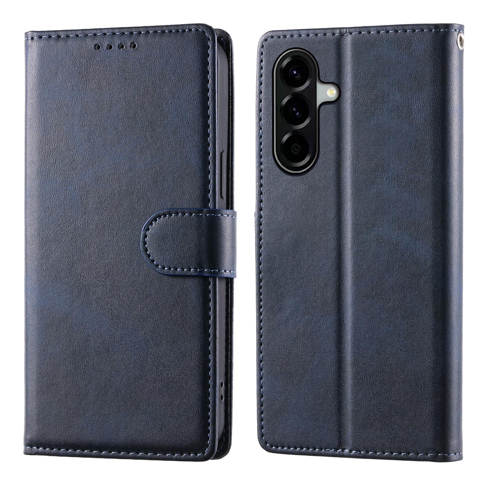 For Samsung Galaxy A57 5G Case Stand Wallet Calf Texture PU Leather Flip Phone Cover with Wrist Strap
For Samsung Galaxy A57 5G Case Stand Wallet Calf Texture PU Leather Flip Phone Cover with Wrist Strap