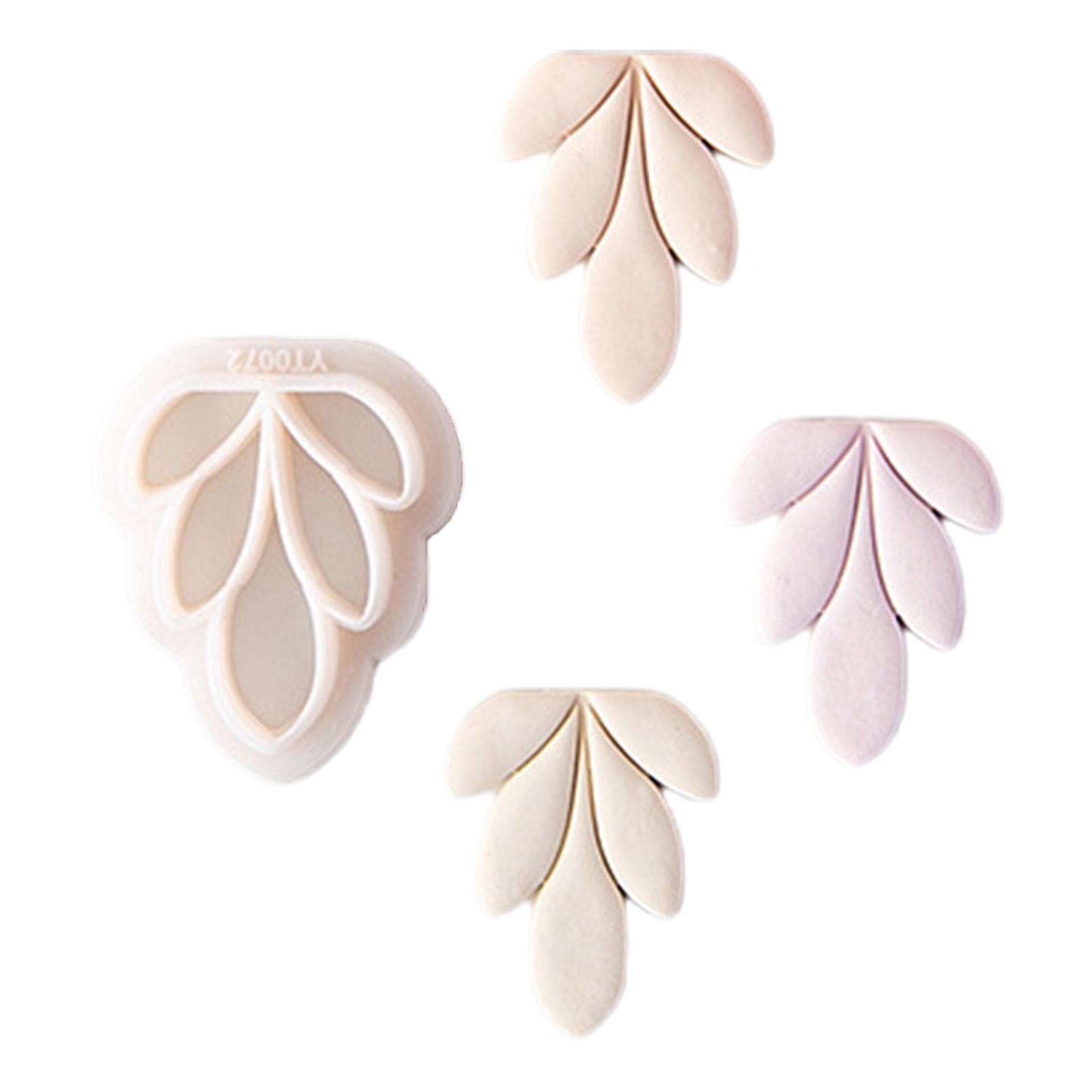 3 Styles Petal Clay Earrings Cutters for Jewelry Making Soft Pottery Clay Modeling and Die Cutting for Earring Lovers
3 Styles Petal Clay Earrings Cutters for Jewelry Making Soft Pottery Clay Modeling and Die Cutting for Earring Lovers