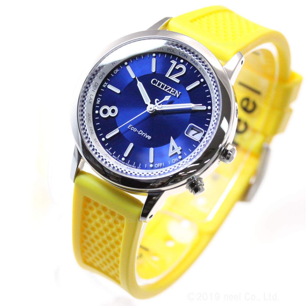 Citizen Collection Direct Yellow Eco-Drive Radio-Controlled Watch, Flight, CB1101-03L, Women s,
Citizen Collection Direct Yellow Eco-Drive Radio-Controlled Watch, Flight, CB1101-03L, Women s,