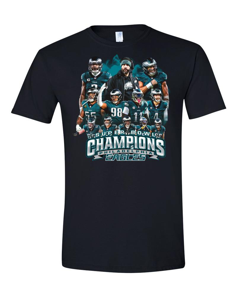 New Graphic -Philadelphia Eagles Champions, Super Bowl LIX Short Sleeve TEES!! S
New Graphic -Philadelphia Eagles Champions, Super Bowl LIX Short Sleeve TEES!! S