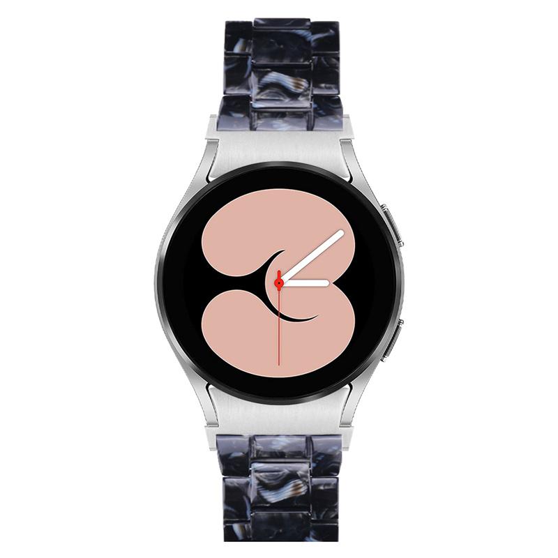 For Samsung Galaxy Watch 5 40mm/44mm/Watch 5 Pro 45mm Resin Strap Replacement Wristband with Stainless Steel Buckle Pearl White
For Samsung Galaxy Watch 5 40mm/44mm/Watch 5 Pro 45mm Resin Strap Replacement Wristband with Stainless Steel Buckle Pearl White