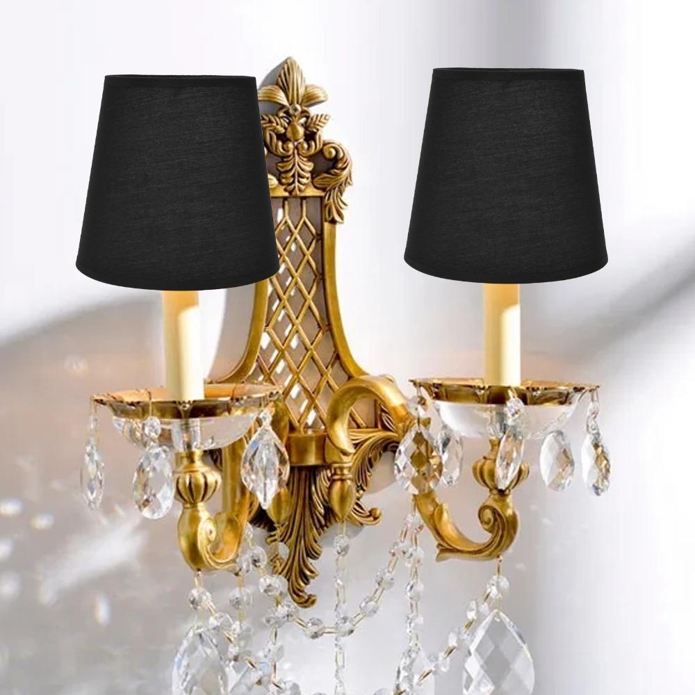 2PCS Lightweight Lamp Cover Clip On Design Chandelier Lamp Shades Small Lamp Shades Indoor Lamp чорний
2PCS Lightweight Lamp Cover Clip On Design Chandelier Lamp Shades Small Lamp Shades Indoor Lamp чорний