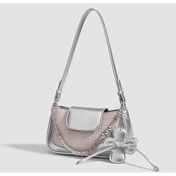 JIAERDI Sweet Cute Silver Underarm Bag For Women Summer Leather Chic Chain Shoulder Crossbody Bags Ladies Fairycore Y2k Handbag 24x12x8cm серебряный
JIAERDI Sweet Cute Silver Underarm Bag For Women Summer Leather Chic Chain Shoulder Crossbody Bags Ladies Fairycore Y2k Handbag 24x12x8cm серебряный