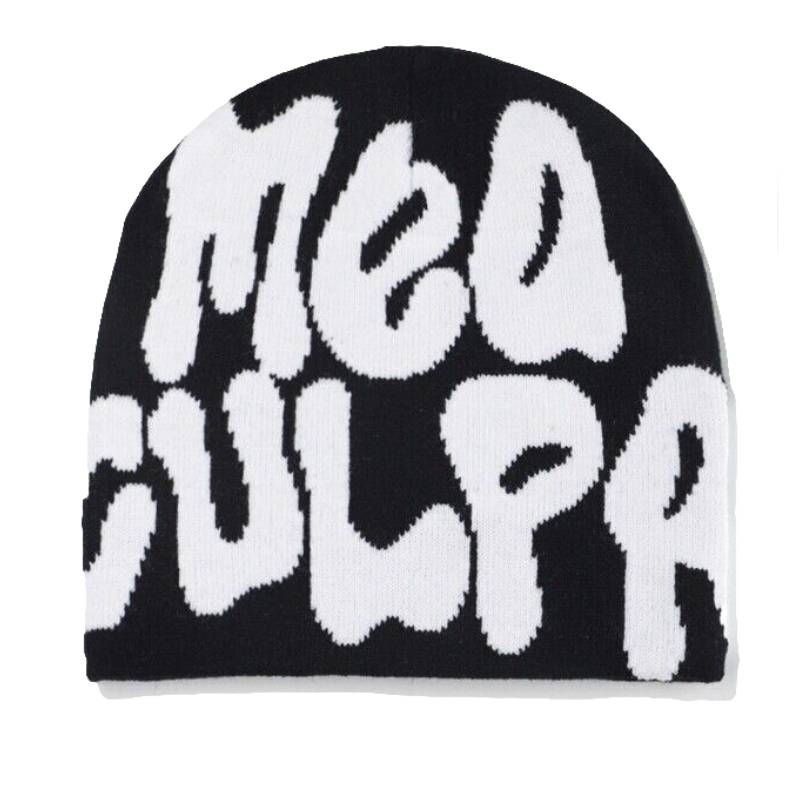 Mea Culpa Модные шапки бини с принтом букв Вязаная шапка Уличная кепка Наряд Женщина Девушка Black
Mea Culpa Модные шапки бини с принтом букв Вязаная шапка Уличная кепка Наряд Женщина Девушка Black