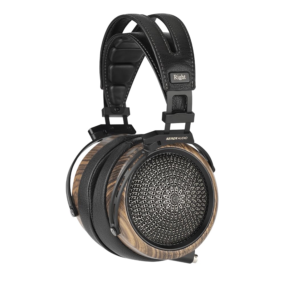 SENDY AUDIO Peacock Black headphones with 88mm planar magnetic driver using Zebrawood material 2m 6N OCC Litz wire balanced cable conversion included чорний
SENDY AUDIO Peacock Black headphones with 88mm planar magnetic driver using Zebrawood material 2m 6N OCC Litz wire balanced cable conversion included чорний