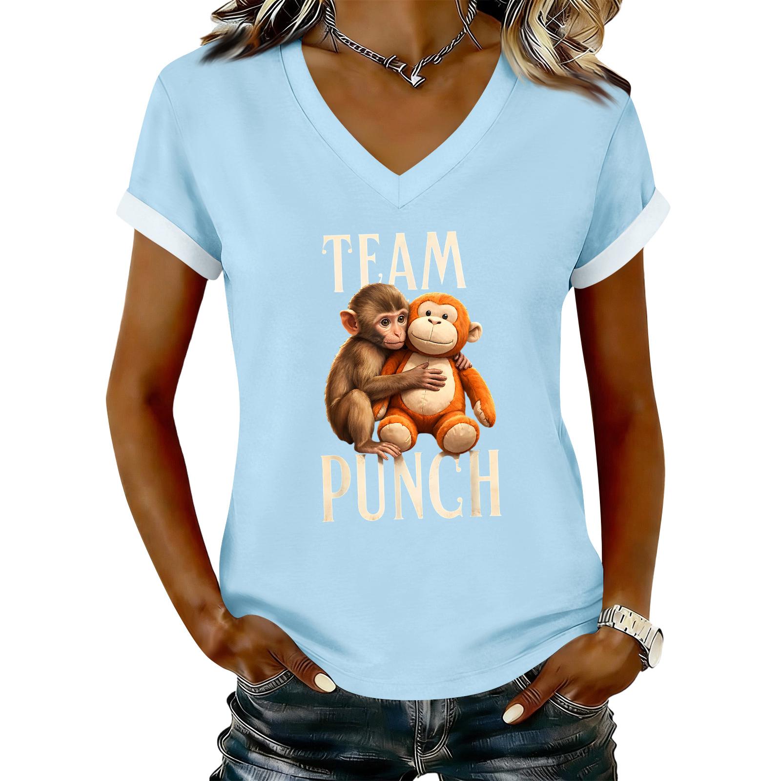 Women s Casual Printed T-Shirt V Neck Pullover Short Sleeve Top XXL
Women s Casual Printed T-Shirt V Neck Pullover Short Sleeve Top XXL