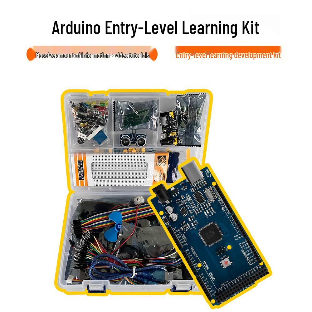 Mega 2560 UNO R3 Nano Ultimate Starter Kit
Mega 2560 UNO R3 Nano Ultimate Starter Kit