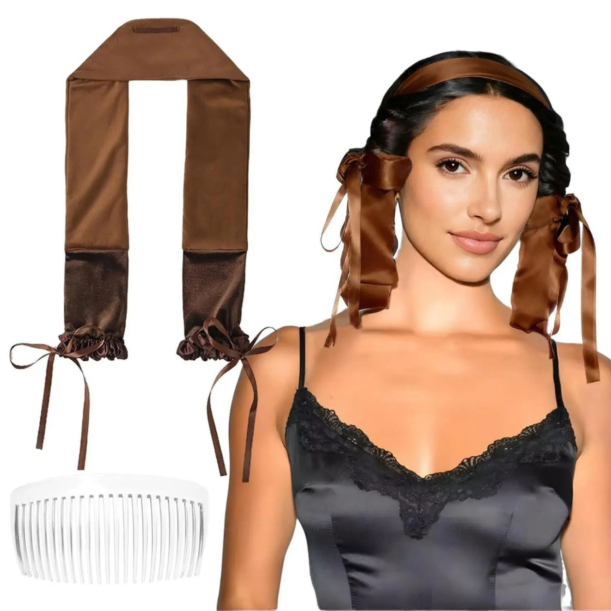 New velvet no heat curling iron sleep curly hair lazy long curling hair with drawstring convenient curling hair artifact
New velvet no heat curling iron sleep curly hair lazy long curling hair with drawstring convenient curling hair artifact