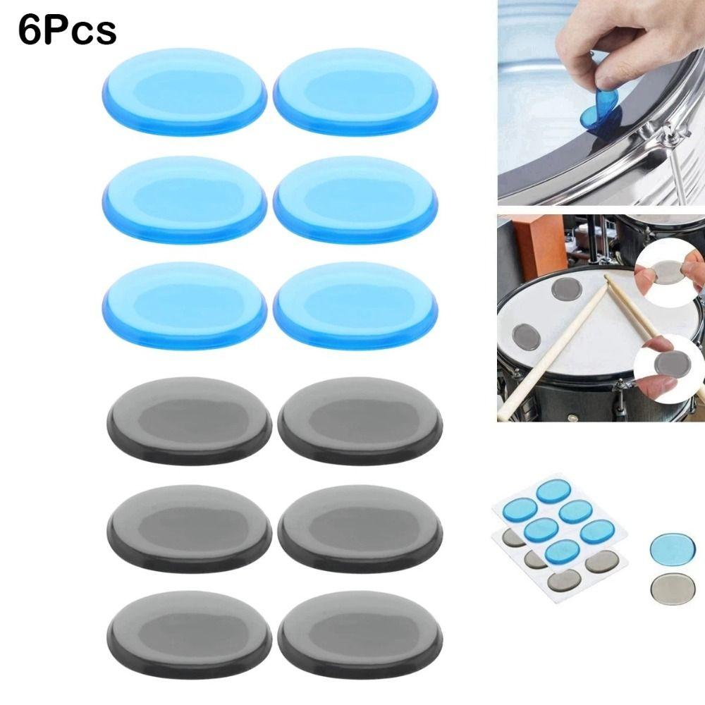 6Pcs/Sheet Silicone Drum Mute Pad Tone Control Noise Elimination Pads New Snare Drum Muffler кавовий
6Pcs/Sheet Silicone Drum Mute Pad Tone Control Noise Elimination Pads New Snare Drum Muffler кавовий
