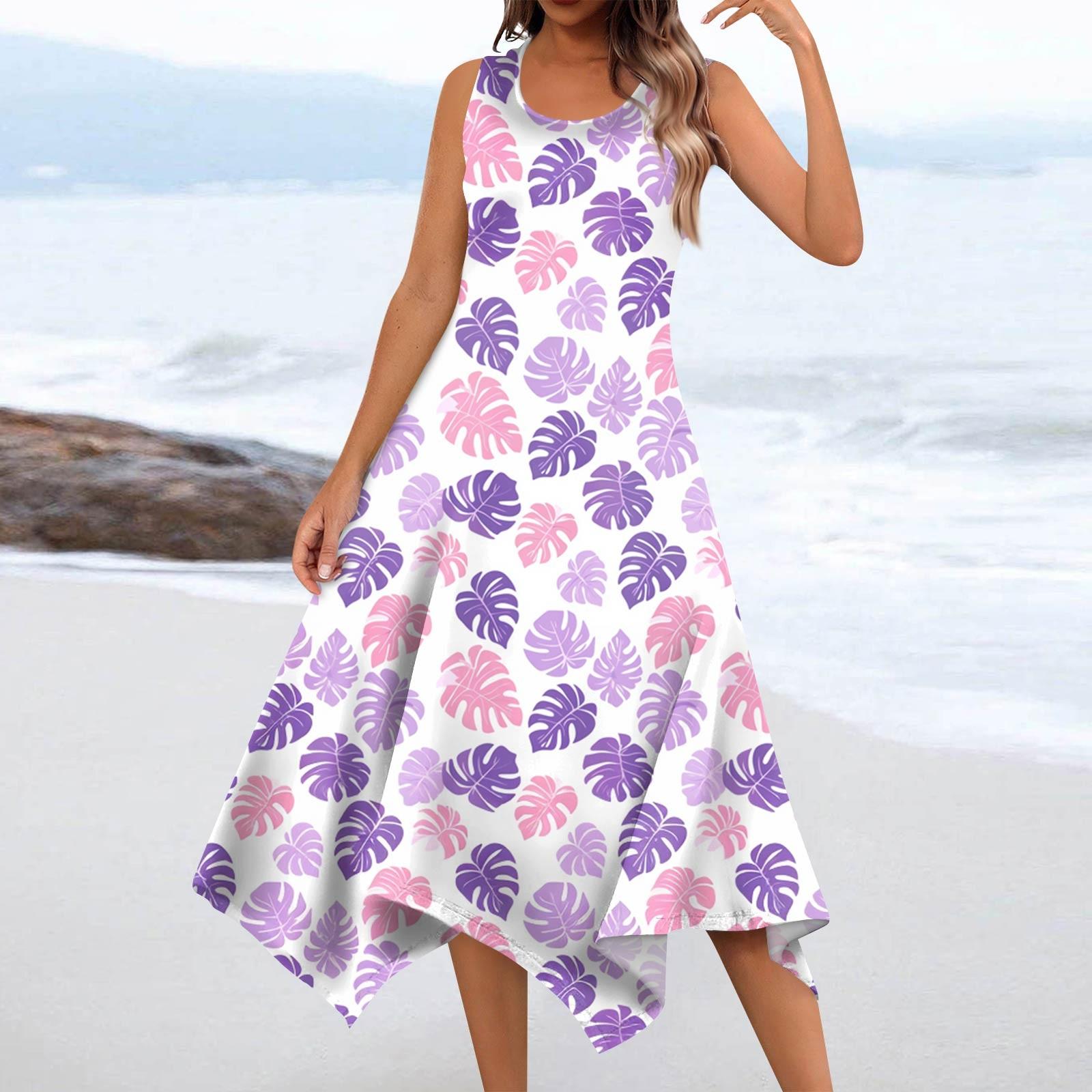 Women s Casual Fashion Round Neck Sleeveless Floral Print Irregular Hem Midi Dress XL
Women s Casual Fashion Round Neck Sleeveless Floral Print Irregular Hem Midi Dress XL