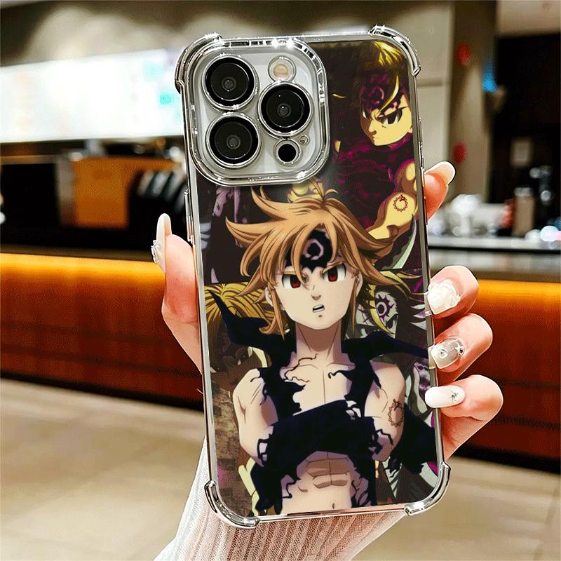 Seven D-Deadlys Sins Meliodas Phone Case For iPhone 15 16 17 Air 14 Pro Max 16E Plus 13 12 Mini Plating Anti-Fall Fundas iPhone 12 Mini
Seven D-Deadlys Sins Meliodas Phone Case For iPhone 15 16 17 Air 14 Pro Max 16E Plus 13 12 Mini Plating Anti-Fall Fundas iPhone 12 Mini