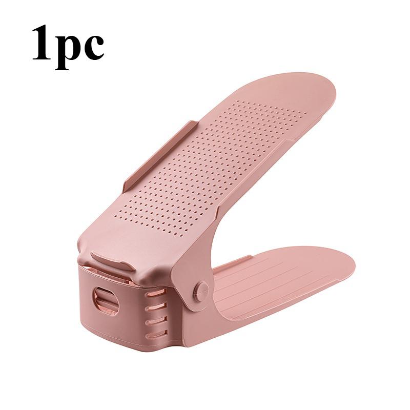 Double Shelf Space Saving White Plastic Adjustable Shoe Rack Wardrobe for Bedroom
Double Shelf Space Saving White Plastic Adjustable Shoe Rack Wardrobe for Bedroom