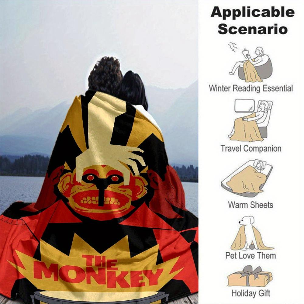 1pc Flannel Blanket, The Monkey,Drummer,Masked Pattern Printed Blanket, Sofa Bed Sofa Car Office Camping Travel Warm And Comfortable Soft Bl 150x180cm
1pc Flannel Blanket, The Monkey,Drummer,Masked Pattern Printed Blanket, Sofa Bed Sofa Car Office Camping Travel Warm And Comfortable Soft Bl 150x180cm
