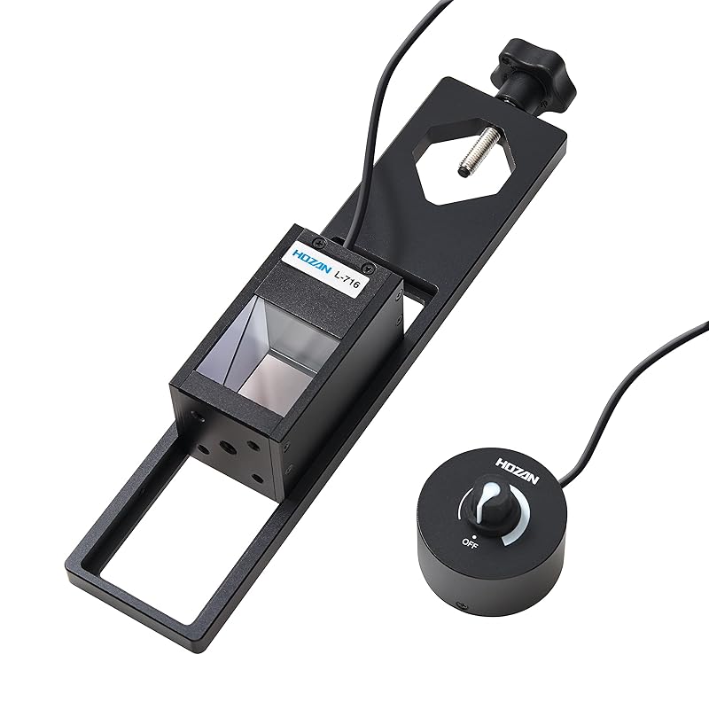 HOZAN Coaxial epi-illumination that illuminates the target from directly above Ideal for observing mirror surfaces, etc. Brightness can be adjusted
HOZAN Coaxial epi-illumination that illuminates the target from directly above Ideal for observing mirror surfaces, etc. Brightness can be adjusted