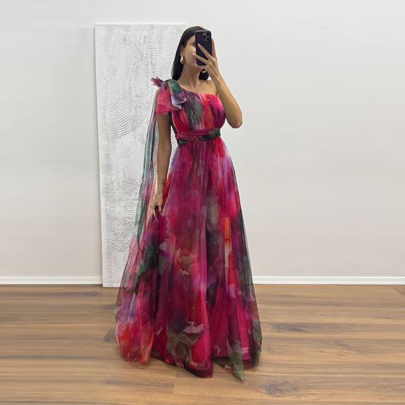 INS vacation casual party dress European and American spring and summer new mesh printing suspender dress XL рожевий червоний колір
INS vacation casual party dress European and American spring and summer new mesh printing suspender dress XL рожевий червоний колір