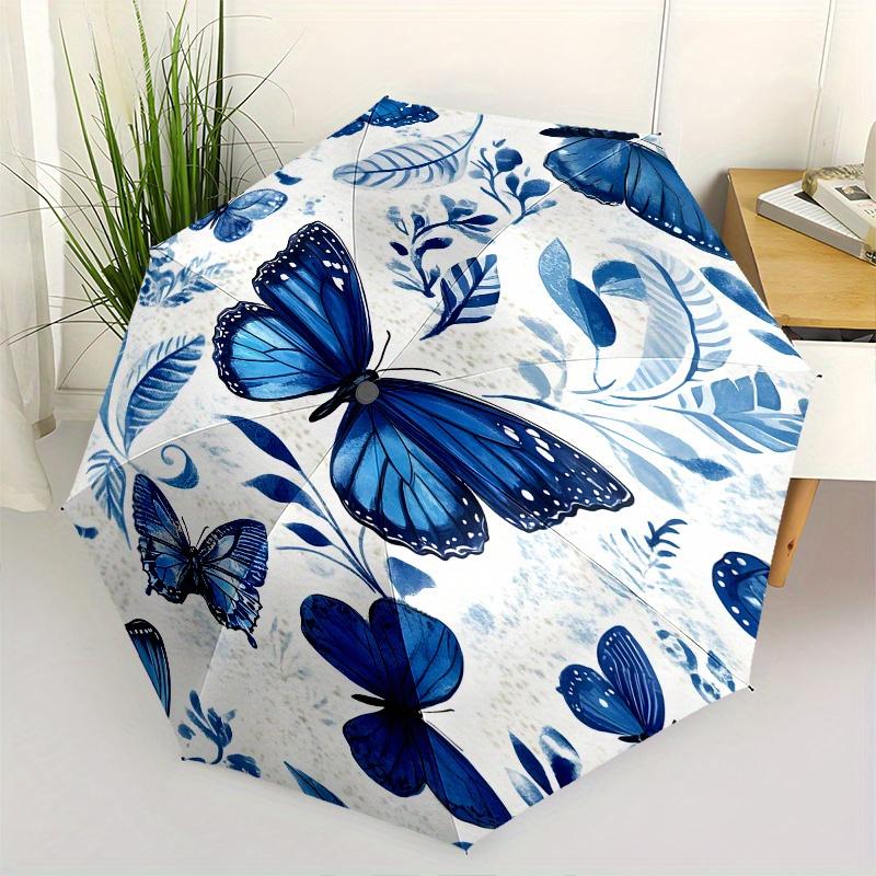 Butterfly Pattern Theme Automatic Open/Close Umbrella, Portable 3 Fold Compact Umbrella for Men & Women, Valentine s Day Mother s Day Gift0725011
Butterfly Pattern Theme Automatic Open/Close Umbrella, Portable 3 Fold Compact Umbrella for Men & Women, Valentine s Day Mother s Day Gift0725011