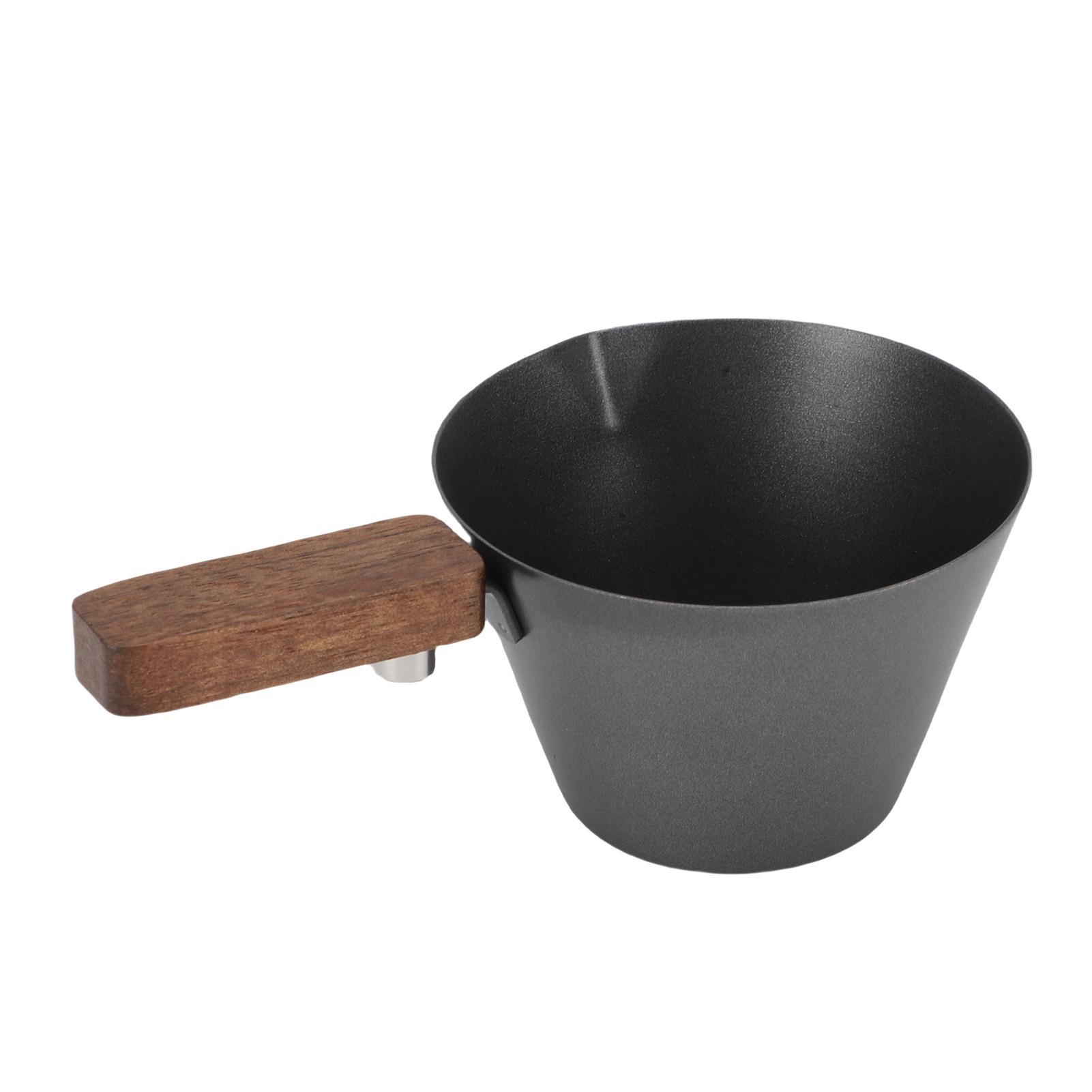 Coffee Measuring Cup Stainless Steel Clear Scale Wooden Handle Measuring Mug for Home Kitchen Cafe
Coffee Measuring Cup Stainless Steel Clear Scale Wooden Handle Measuring Mug for Home Kitchen Cafe