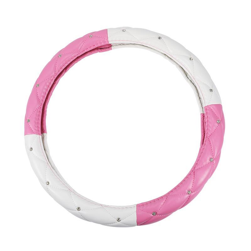 Motocovers Car Anti-Slip Leather Auto Steering wheel Cover Universal car Steering wheel protective cover for Women
Motocovers Car Anti-Slip Leather Auto Steering wheel Cover Universal car Steering wheel protective cover for Women