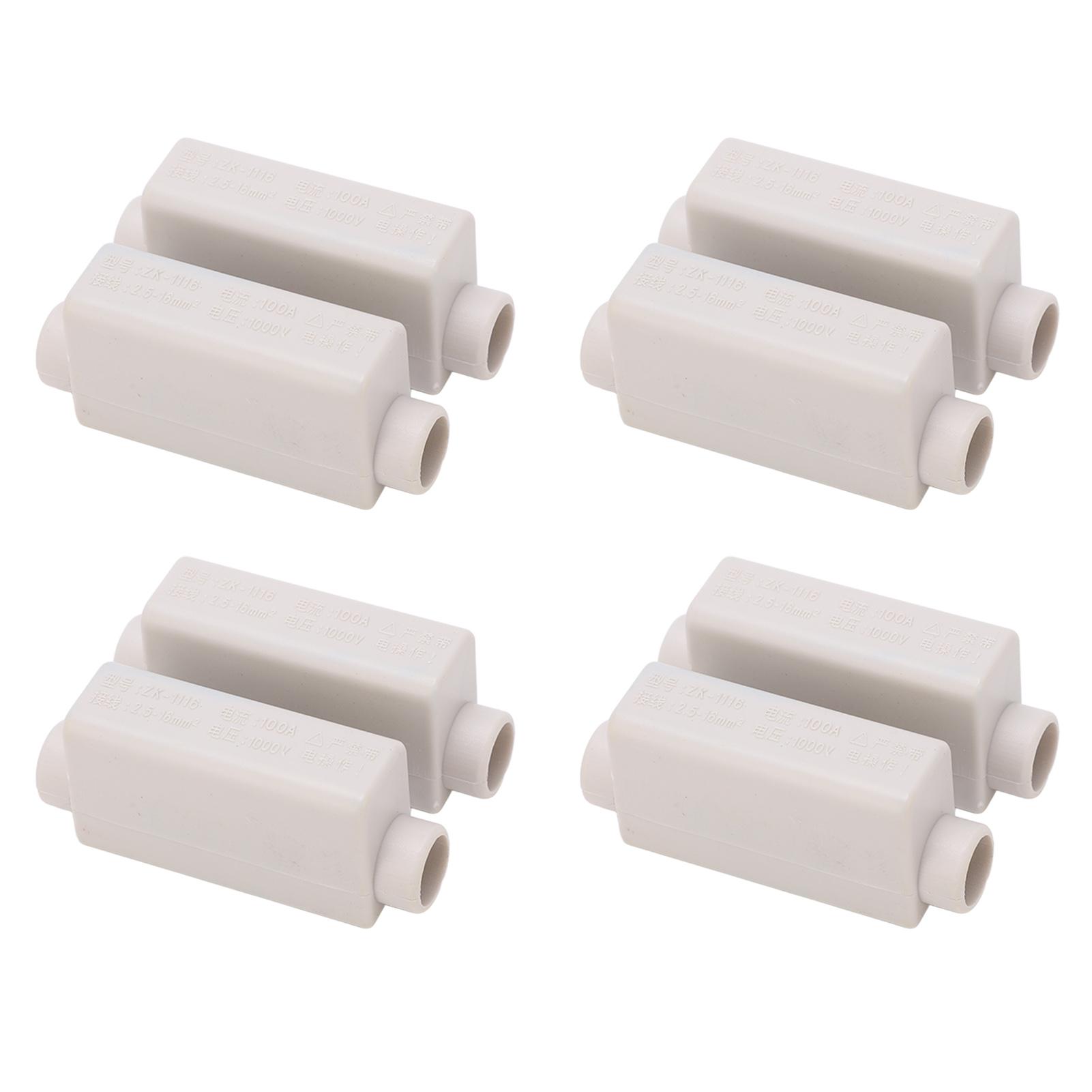 4pcs ZK 1116 Wire Connector 1000V 100A Brass Conductor 2 Way Inline Wire Connector for Ammeter
4pcs ZK 1116 Wire Connector 1000V 100A Brass Conductor 2 Way Inline Wire Connector for Ammeter