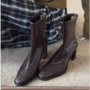 Block Heel Square Toe Small Booties Vintage Women s Back Zip Heel Single Boots 35
Block Heel Square Toe Small Booties Vintage Women s Back Zip Heel Single Boots 35