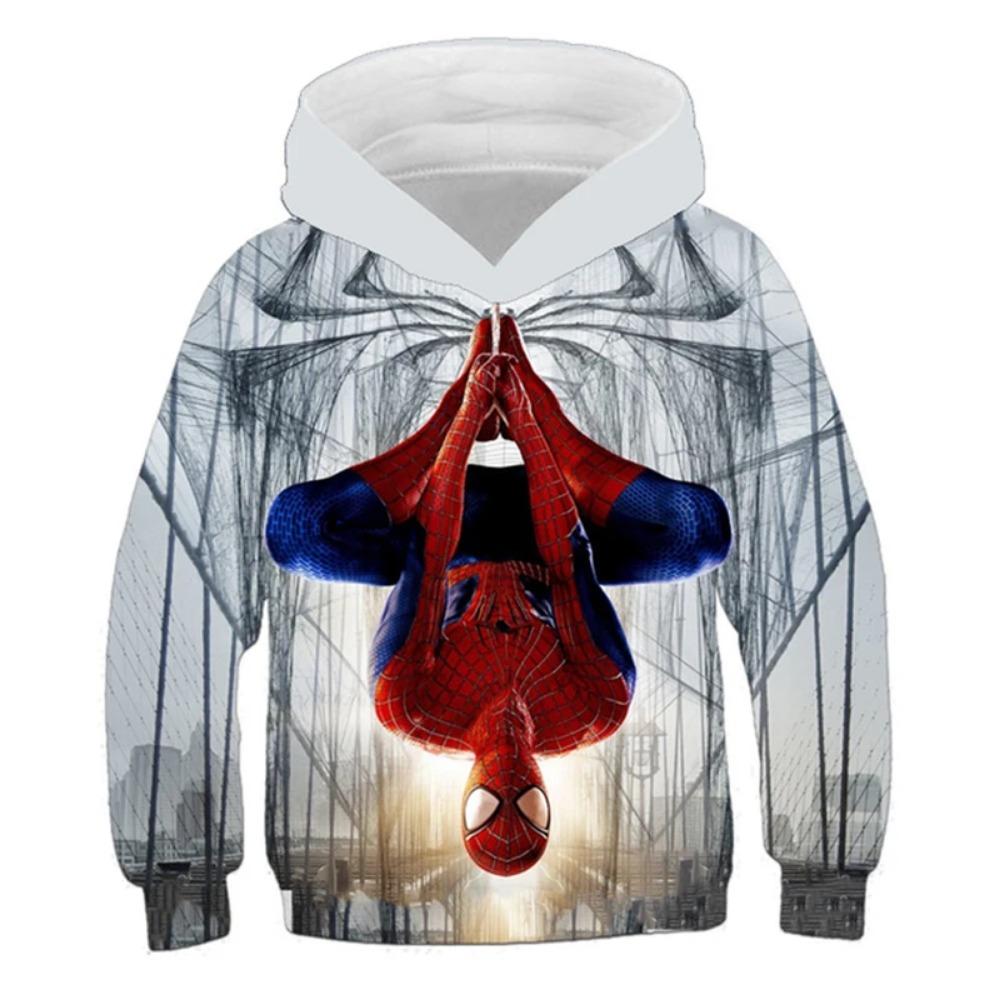Boys Spring Marvel Hoodie Avengers Spider-Man 3D Print Baby Boy Clothes Breathable Kids Sportswear Hooded 110
Boys Spring Marvel Hoodie Avengers Spider-Man 3D Print Baby Boy Clothes Breathable Kids Sportswear Hooded 110