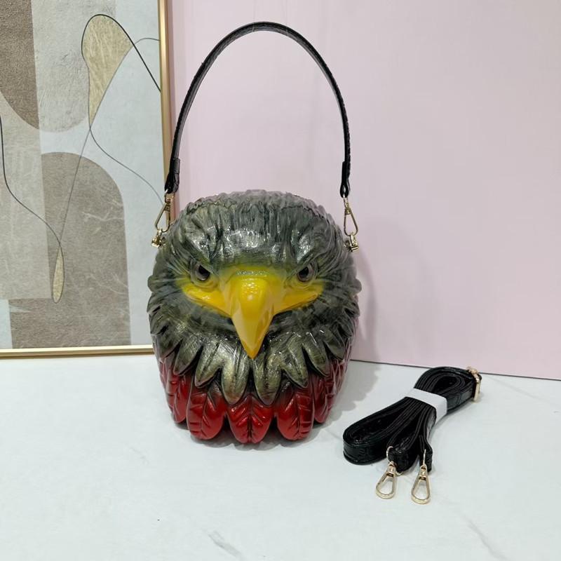2025 Fashionable Design Unique 3D Eagle Head Women s Handbags High Quality Halloween Bag funny Shape Crossbody Shoulder Bag
2025 Fashionable Design Unique 3D Eagle Head Women s Handbags High Quality Halloween Bag funny Shape Crossbody Shoulder Bag