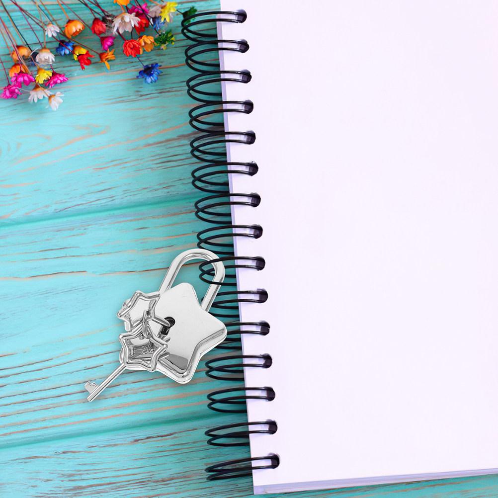Small Star Shape Padlock Made of Sturdy Metal with Keys Lightweight Easy to Carry for DIY Diary Handbag Closet Jewelry Box China Mainland
Small Star Shape Padlock Made of Sturdy Metal with Keys Lightweight Easy to Carry for DIY Diary Handbag Closet Jewelry Box China Mainland