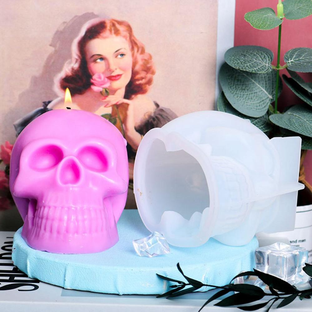 Home Decoration DIY Crafts Silicone Halloween Decor Baking Mould Candle Mold Soap Making Tool skull
Home Decoration DIY Crafts Silicone Halloween Decor Baking Mould Candle Mold Soap Making Tool skull