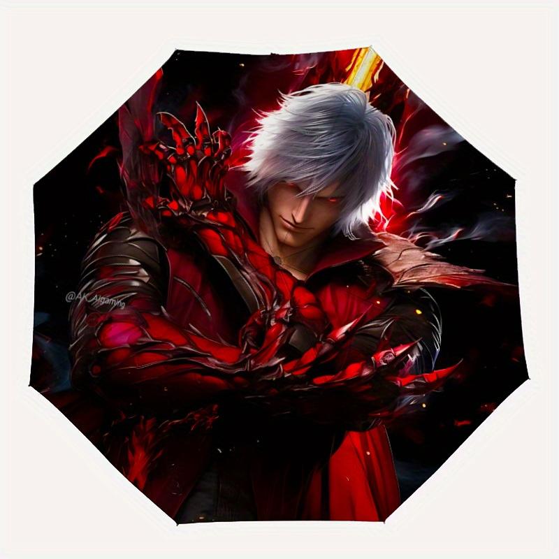 1pc Devil May Cry Automatic Umbrella | Portable Foldable 8-Rib Manual Open, Casual Accessory, Durable Canopy yy250825039
1pc Devil May Cry Automatic Umbrella | Portable Foldable 8-Rib Manual Open, Casual Accessory, Durable Canopy yy250825039