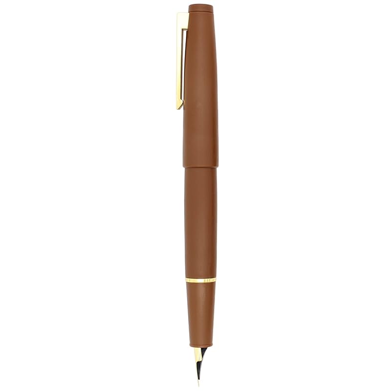 Gullor color fountain pen X80 simple design Comes with converter and gift box gold clip Fine nib (0.5mm) brown
Gullor color fountain pen X80 simple design Comes with converter and gift box gold clip Fine nib (0.5mm) brown