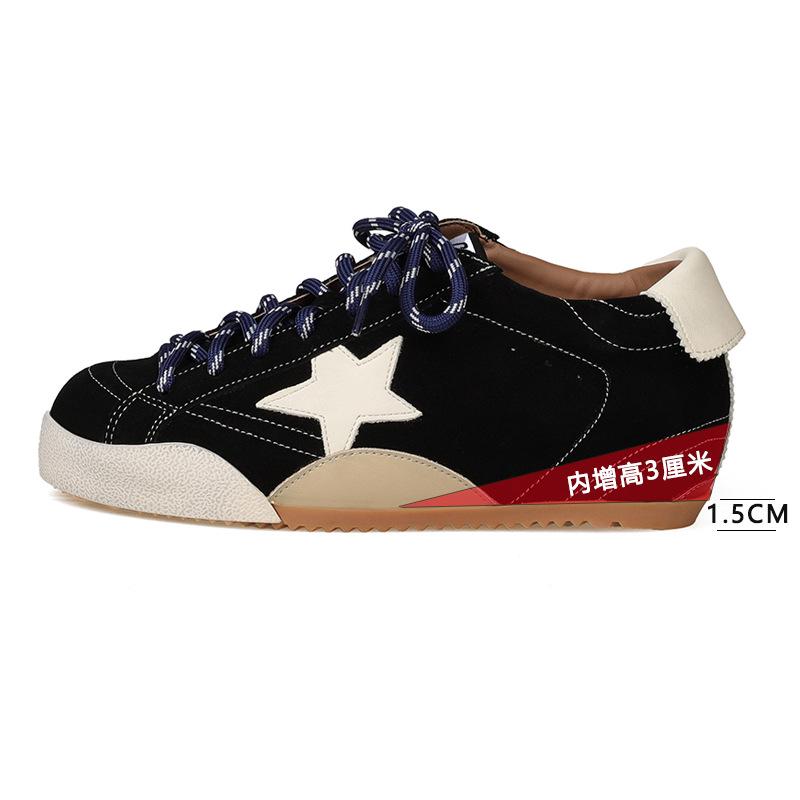 5 см Маленькие увеличивающие рост корейские цветные кроссовки в стиле колор-блок со звездой, белые, ретро, на шнуровке, женские повседневные 35
5 см Маленькие увеличивающие рост корейские цветные кроссовки в стиле колор-блок со звездой, белые, ретро, на шнуровке, женские повседневные 35