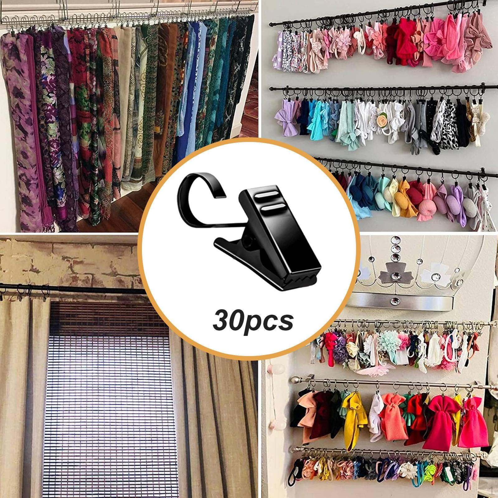 30x Stainless Steel Curtain Hooks Small for Outdoor Shower Curtains Bedroom
30x Stainless Steel Curtain Hooks Small for Outdoor Shower Curtains Bedroom