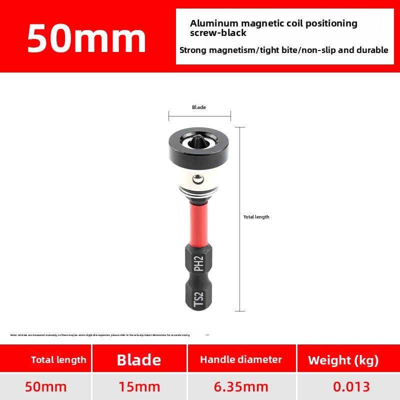 Limit stop gypsum board Phillips screwdriver bit, strong magnetic ring, positioning screw, anti-slip woodworking special чорний
Limit stop gypsum board Phillips screwdriver bit, strong magnetic ring, positioning screw, anti-slip woodworking special чорний