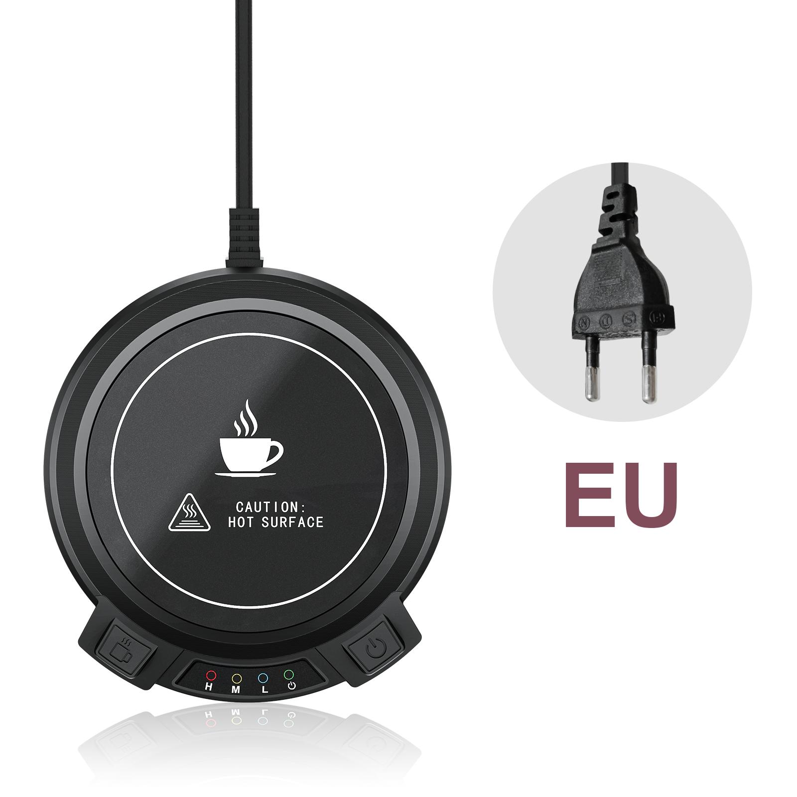 Coffee Mug Warmer Electric Cup Warmer Constant Temperature Coaster 3-Gear Cup Warmer Milk Tea Water Heating Pad Cup Heater US EU
Coffee Mug Warmer Electric Cup Warmer Constant Temperature Coaster 3-Gear Cup Warmer Milk Tea Water Heating Pad Cup Heater US EU