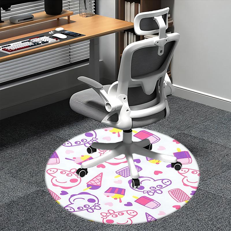 Peppa Pig Chair Mat Round Carpet - Kids Room Decor , Office Rug , Gift for Girls , Home Decoration , Suitable for Bedroom , Living Room , Va 80cm by 80cm
Peppa Pig Chair Mat Round Carpet - Kids Room Decor , Office Rug , Gift for Girls , Home Decoration , Suitable for Bedroom , Living Room , Va 80cm by 80cm