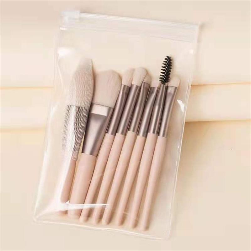 Professional 8PCS Soft Bristle Make Up Brushes Premium Synthetic With Bag Eyeshadow Brush Eye Facial Beauty Foundation Brush
Professional 8PCS Soft Bristle Make Up Brushes Premium Synthetic With Bag Eyeshadow Brush Eye Facial Beauty Foundation Brush