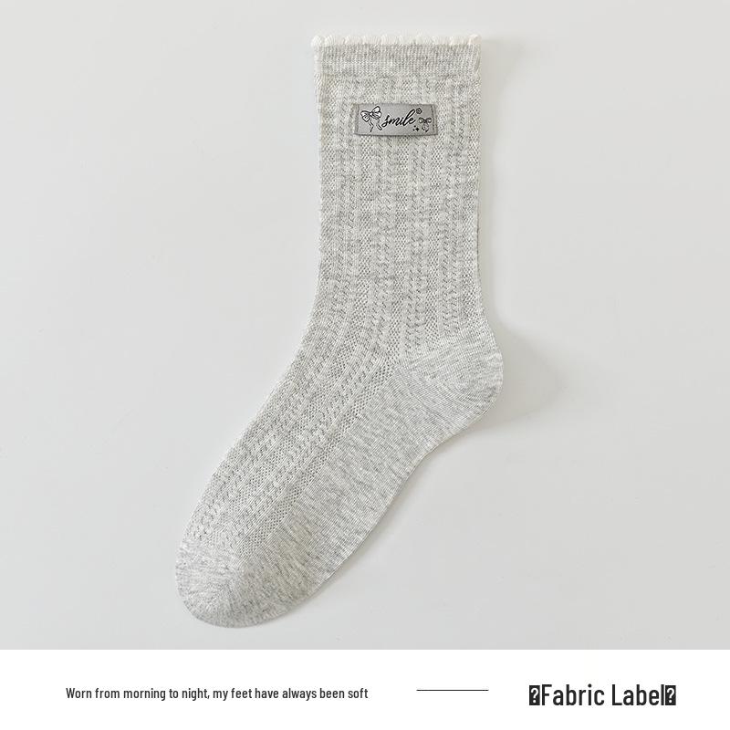 Women s Spring & Summer Breathable Cotton Mesh Socks with Lolita Lace Bow
Women s Spring & Summer Breathable Cotton Mesh Socks with Lolita Lace Bow