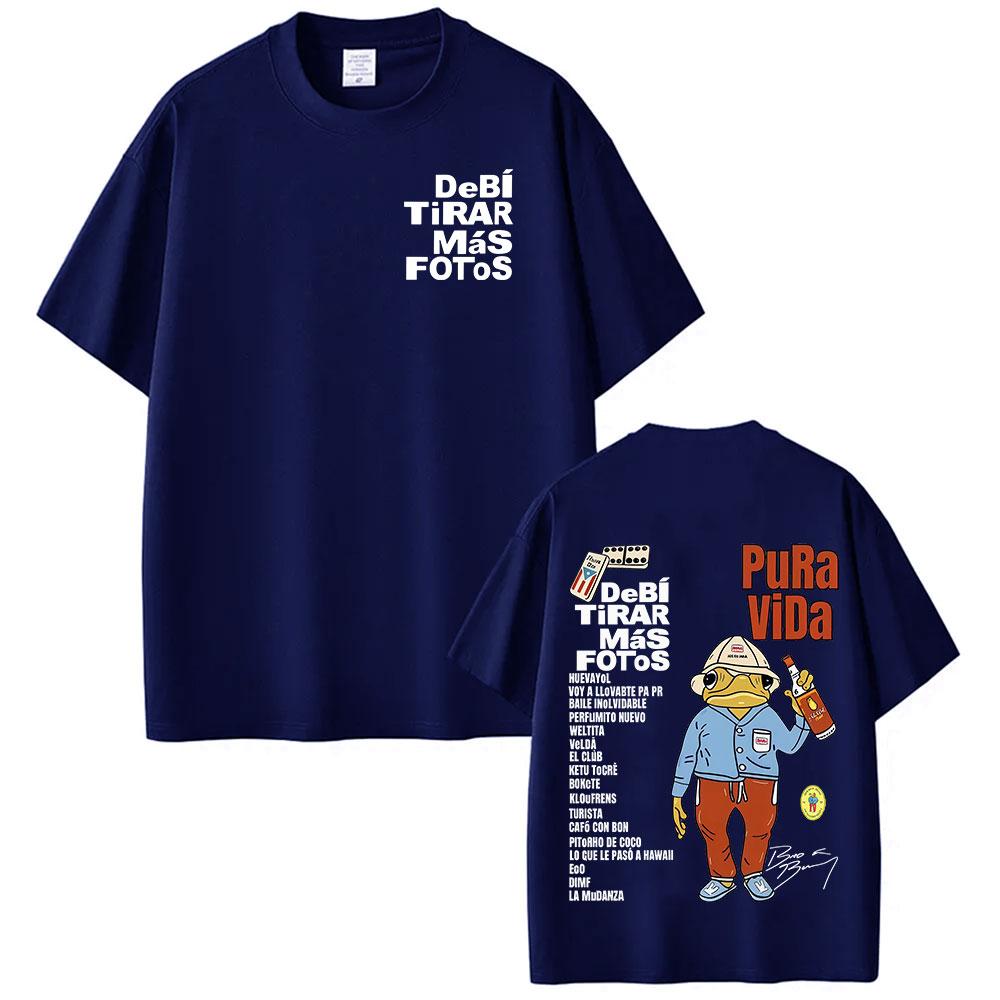 Rapper Bad Bunny Tour Debi Tirar Mas Fotos DTMF Fans TShirts Mens Hip Hop Oversized Fashion Clothing Short Sleeve Tshirt 4XL
Rapper Bad Bunny Tour Debi Tirar Mas Fotos DTMF Fans TShirts Mens Hip Hop Oversized Fashion Clothing Short Sleeve Tshirt 4XL
